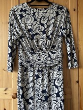 Gina Bacconi Navy Blue And