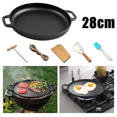 28cm cast iron skillet - cast, griddle
