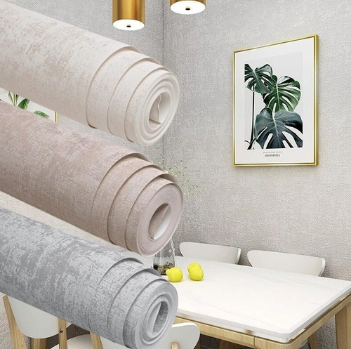 Cream brown concrete effect - brown,