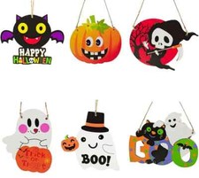 Pack halloween wooden - of,