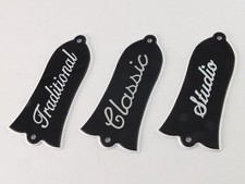 TRUSS ROD COVER for Gibson Les Paul Traditional, Classic or Studio - Hot stamped