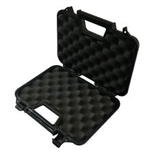 Hard Airsoft Pistol Case 31cm Foam Inserted Tactical Flight Lockable Gun Case