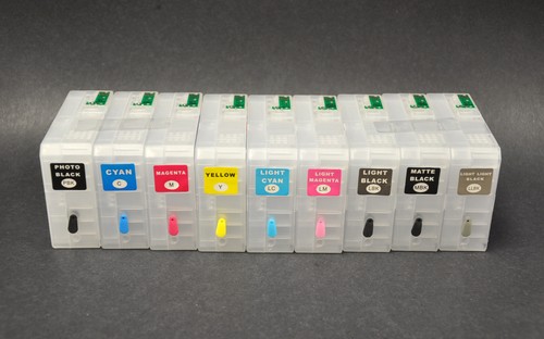 9pc refillable ink - refillable,