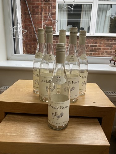 75cl empty clear glass - 6,