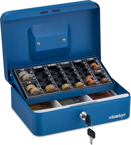 Relaxdays cash box coin - relaxdays,
