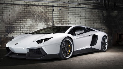 Lamborghini car white cars