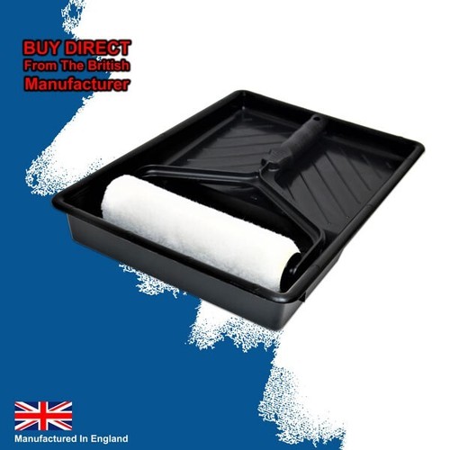 Paint roller and - paint, tray