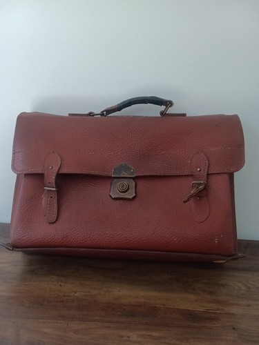 Vintage brown leather - vintage,