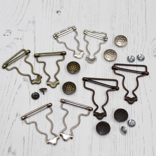 Dungaree bib brace clips - dungaree, &