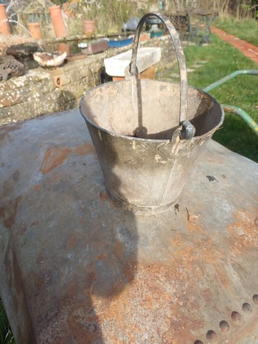 Nice small vintage galvanised - nice,