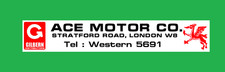 Ace Motor Co. Gilbern Dealer