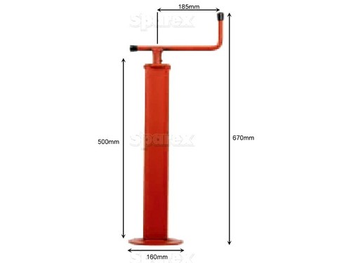 Trailer parking jack - parking,