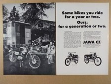 1973 JAWA 90 & CZ-175 Trail