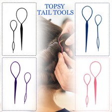 2/4pcs Topsy Tail Hair Tool