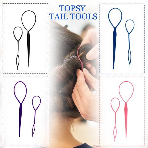 4pcs topsy tail hair tool - topsy,