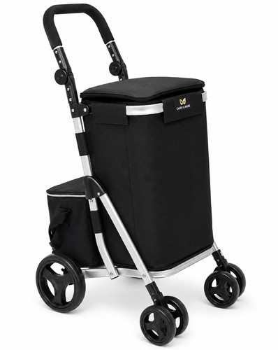 Large wheel shopping trolley - large,