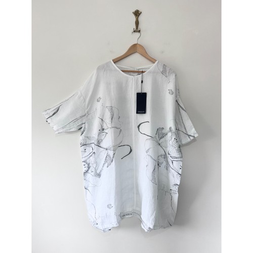 Grizas 100 linen - tunic, top