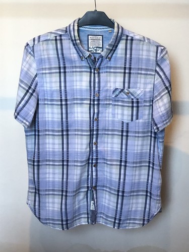 Mens mantaray checked shirt - mantaray,