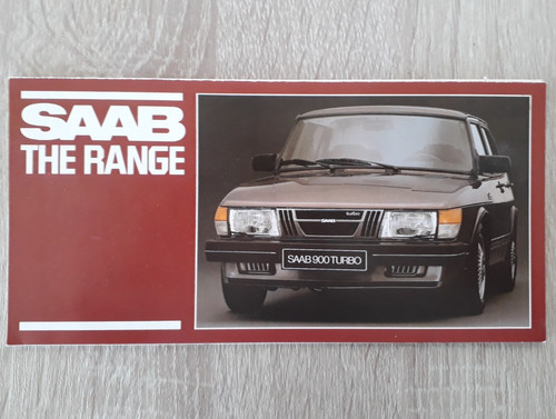 Saab range brochure 1982 99 - brochure,