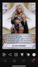 Topps WWE Slam Reverence Blake Monroe Iconic 