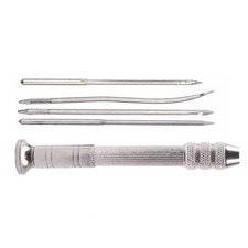 Leather Sewing Awl Set Shoes Repair Punch Stitching Needle Alloy+Copper Durable