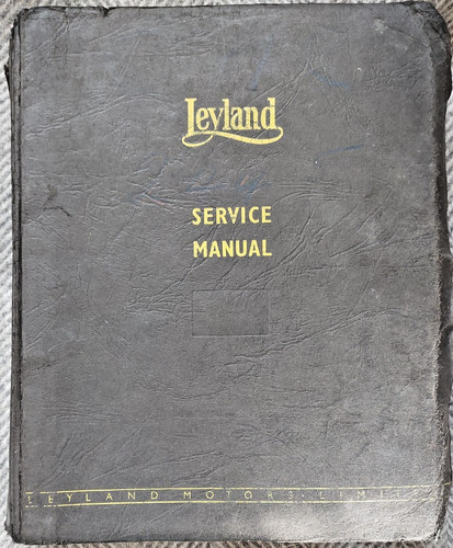 Original leyland workshop - original,