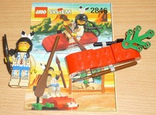 LEGO Wild West 2846 Indians with Canoe and Weapons from 1997 + OBA