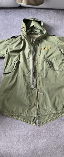 M51 fishtail parka with hood - m51,