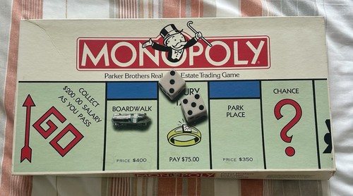 Vintage 1970s monopoly - vintage, in