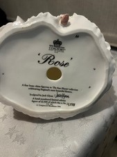 Coalport Figurine Rose Limited