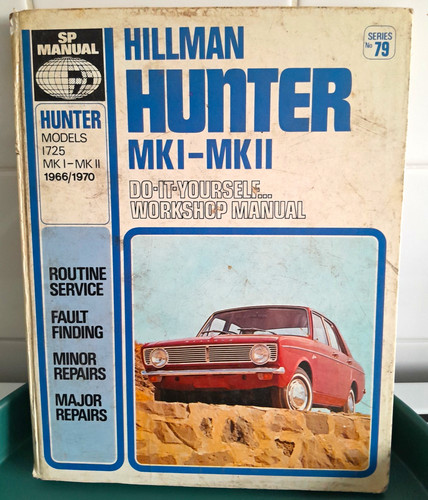 Hillman hunter mkl mkll - hillman,