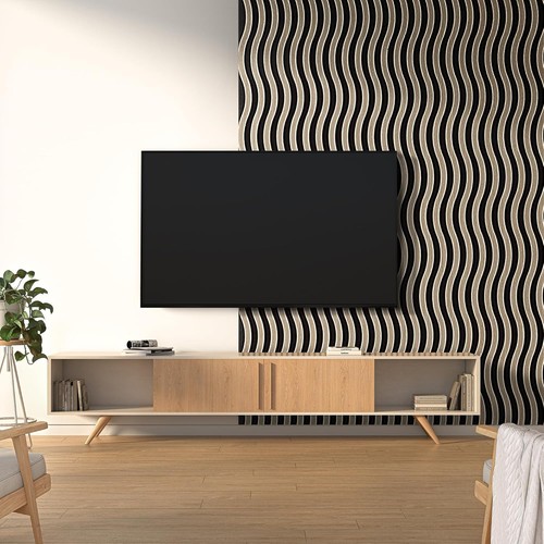 Home treats wave design oak - home,
