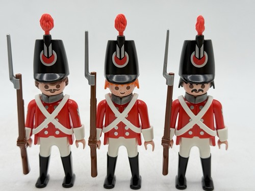 Playmobil redcoats soldiers - 3,