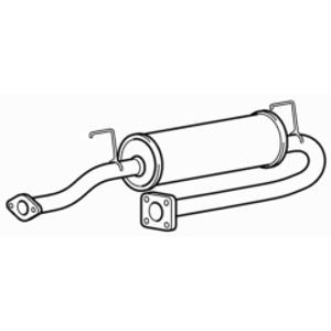 Quality front exhaust down - exhaust,