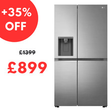 LG GSLD81PZRD NatureFRESH American Fridge Freezer Non-plumbed