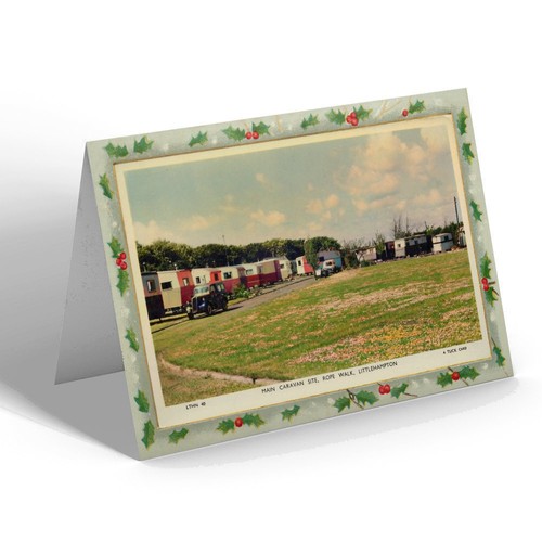 Christmas card vintage - christmas, sussex