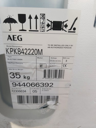 Aeg kpk842220m compact - kpk842220m,
