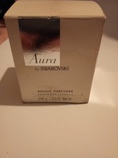 Swarovski Aura Perfumed Candle 140g | Luxury Scent | Boxed | Vintage Collectible
