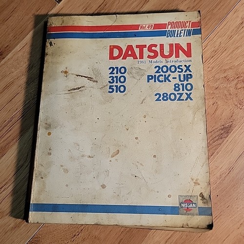 1981 datsun model introduction - datsun,
