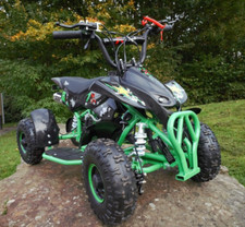 50cc Petrol Kids Mini Quad Bike Green Quad ATV Off Road 2 Stroke