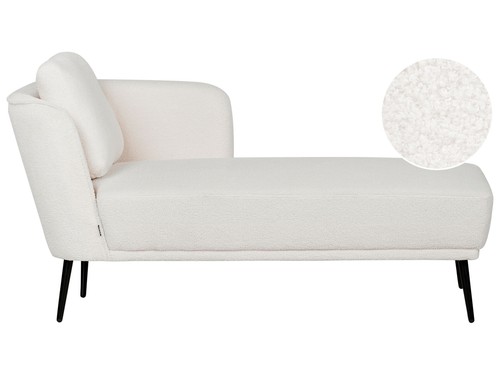 Left hand boucle chaise lounge - left,