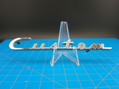 Vintage custom script chrome - custom,