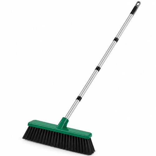 Outdoor yard broom 12in heavy - 12in,