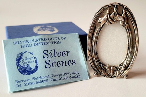 Vintage silver scenes - vintage,