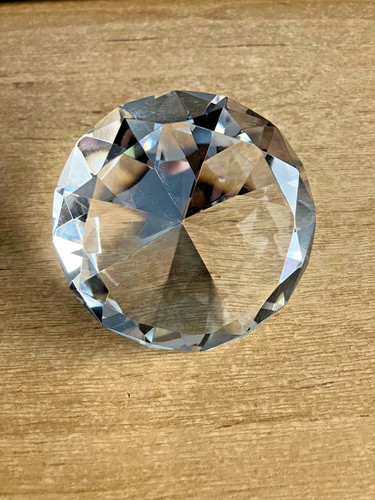 Large crystal chaton diamond - crystal, chaton/diamond