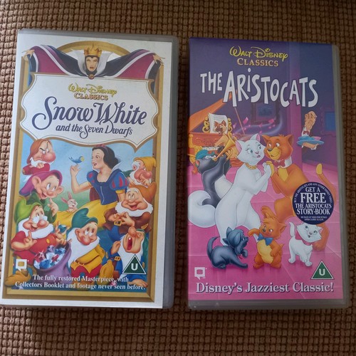 Two disney vhs - vhs, tapes