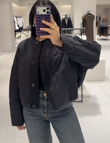 Zara oversized quilted - zara, short