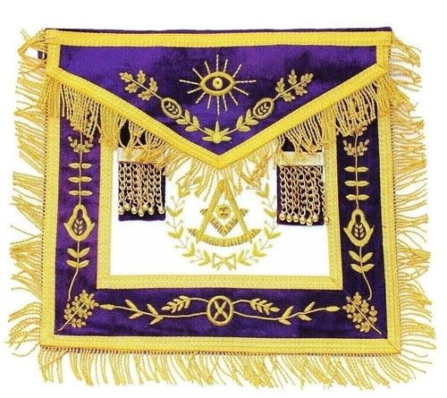 Hand embroidered purple - hand,