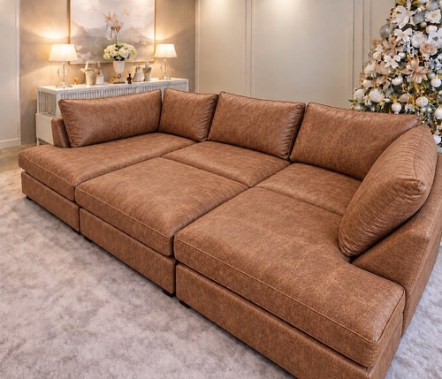 Cinema shape tan colour high - u,