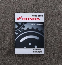 1998-2002 Honda VT1100C Shadow Motorcycle Parts Catalog Manual 1999 2000 2001